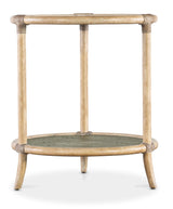 Retreat Raffia Seagrass End Table - Beige by Hooker Furniture - View 1