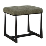 Midas Small Bench Bronze / Green - Green / Dark Brown by Uttermost - View 5
