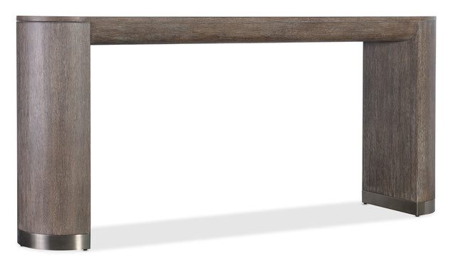 Modern Mood Mink Console Table - Dark Brown / Dark Gray by Hooker Furniture - View 1