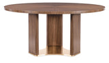 Eleana Round Dining Table Medium Wood - Dark Brown by Hooker Furniture - View 1