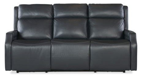 Nelson Zero Gravity Power Sofa With Power Headrest And Lumbar - Black by Hooker Furniture - View 9