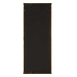 Kampar Full Length Rattan Tall Mirror - Gold by Uttermost - View 6