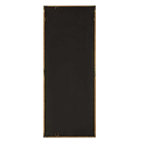 Kampar Full Length Rattan Tall Mirror - Gold by Uttermost - View 6
