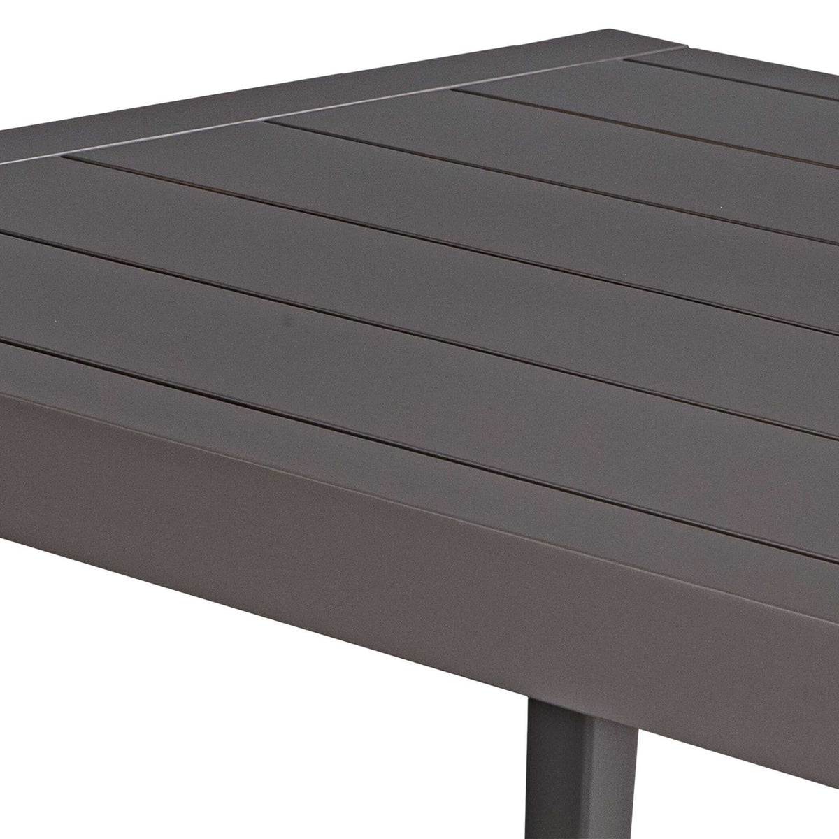 Polanco Outdoor Aluminum Dining Table - Black by Uttermost - View 7