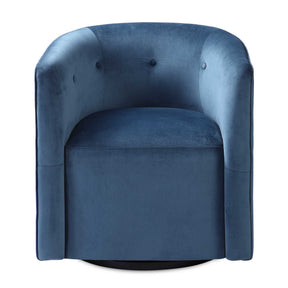 Mallorie Swivel Chair - Blue by Uttermost - View 1