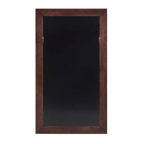 Wrinkle Wavy Wood Mirror Woodtone - Dark Brown by Uttermost - View 6