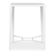 Montellano Outdoor Bar Table - White by Uttermost - View 1