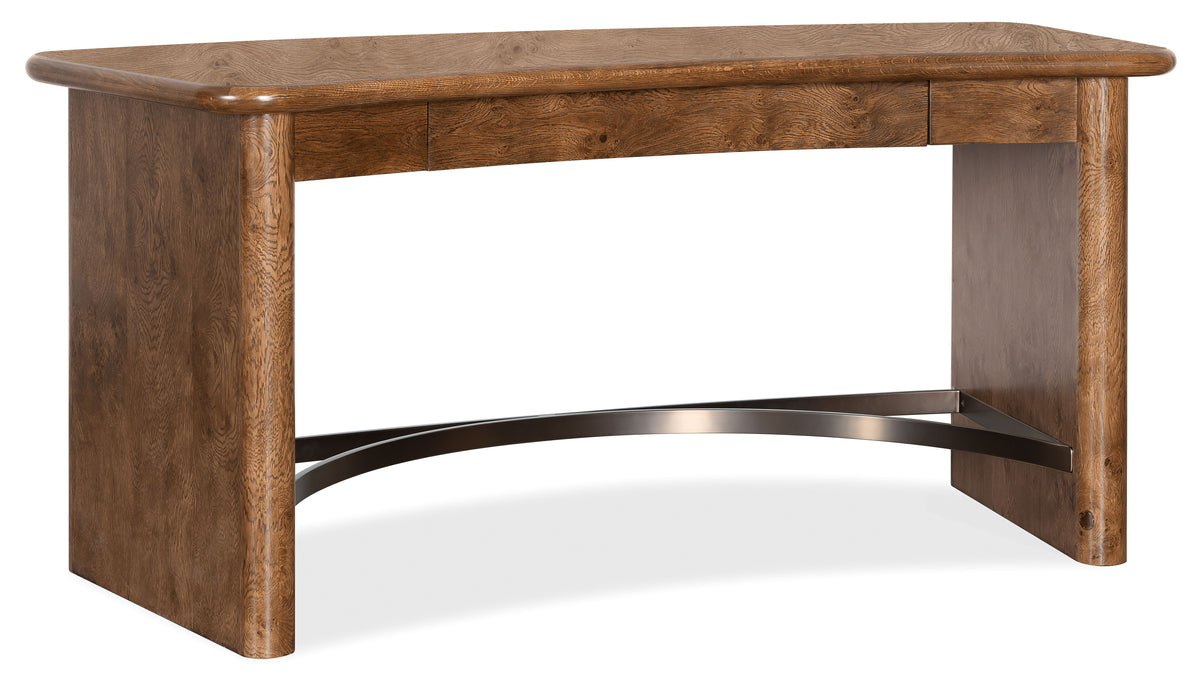 Melange Romano Writing Desk - Light Brown by Hooker Furniture - View 1