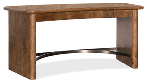 Melange Romano Writing Desk - Light Brown by Hooker Furniture - View 1
