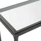 Washington Console Table - Dark Gray / White by Uttermost - View 6