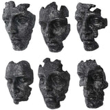 Self-Portrait Metallic Wall Decor (Set of 6) - Black by Uttermost - View 4