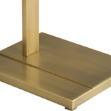 Laight Floor Lamp Antique Brass - Gold by Uttermost - View 7
