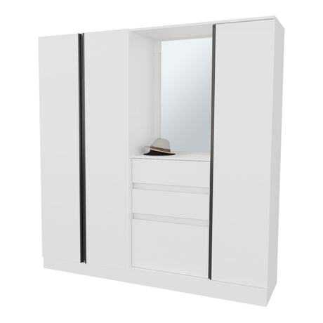 Minden Armoire, Bedroom, White - sold by Home Elegance USA