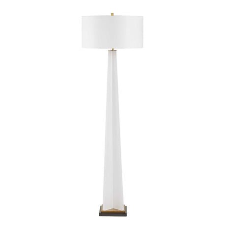 Rosin Floor Lamp - White by Uttermost - View 8