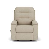 Kerrie Transitional Fabric Swivel Gliding Recliner | Flexsteel
