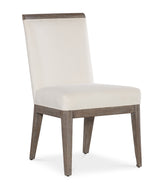 Modern Mood Upholstered Side Chair (Set of 2) - Dark Brown / Beige by Hooker Furniture - View 1