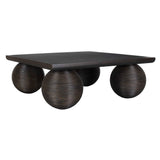 Kasson Sphere Leg Coffee Table - Black by Uttermost - View 4