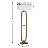 Relic Floor Lamp - Gold by Uttermost - View 10
