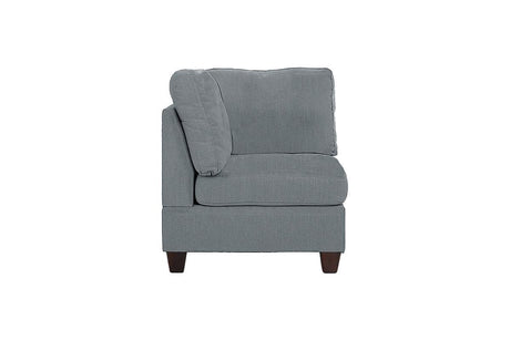 Modern Grey U-Shaped Modular Sectional Sofa Set 6-Piece Sofa Set for Contemporary Living Rooms - sold by Home Elegance USA