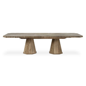 Caledon Reclaimed Dining Table Oak - Light Brown by Uttermost - View 1