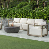 Remsen Outdoor Sofa - White by Uttermost - View 6