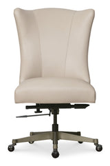 Lynn Executive Swivel Tilt Chair - Beige by Hooker Furniture - View 7