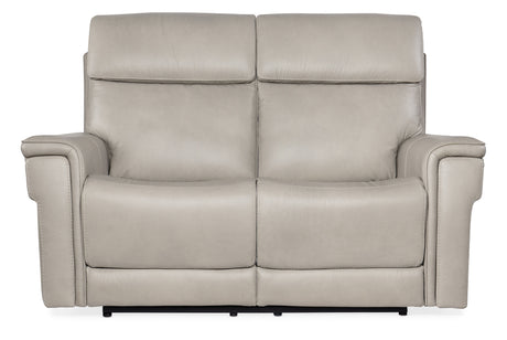 Lyra Zero Gravity Power Loveseat With Power Headrest - Light Gray by Hooker Furniture - View 6