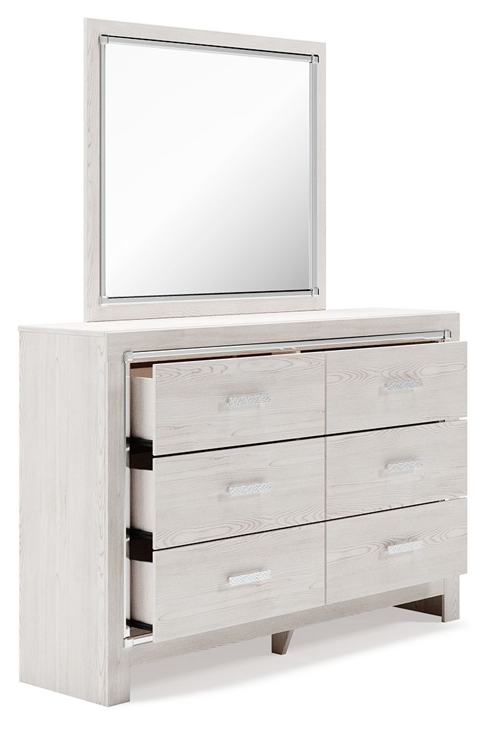 Altyra - Dresser, Mirror, Panel Bookcase Bed | Ashley | Home Elegance USA