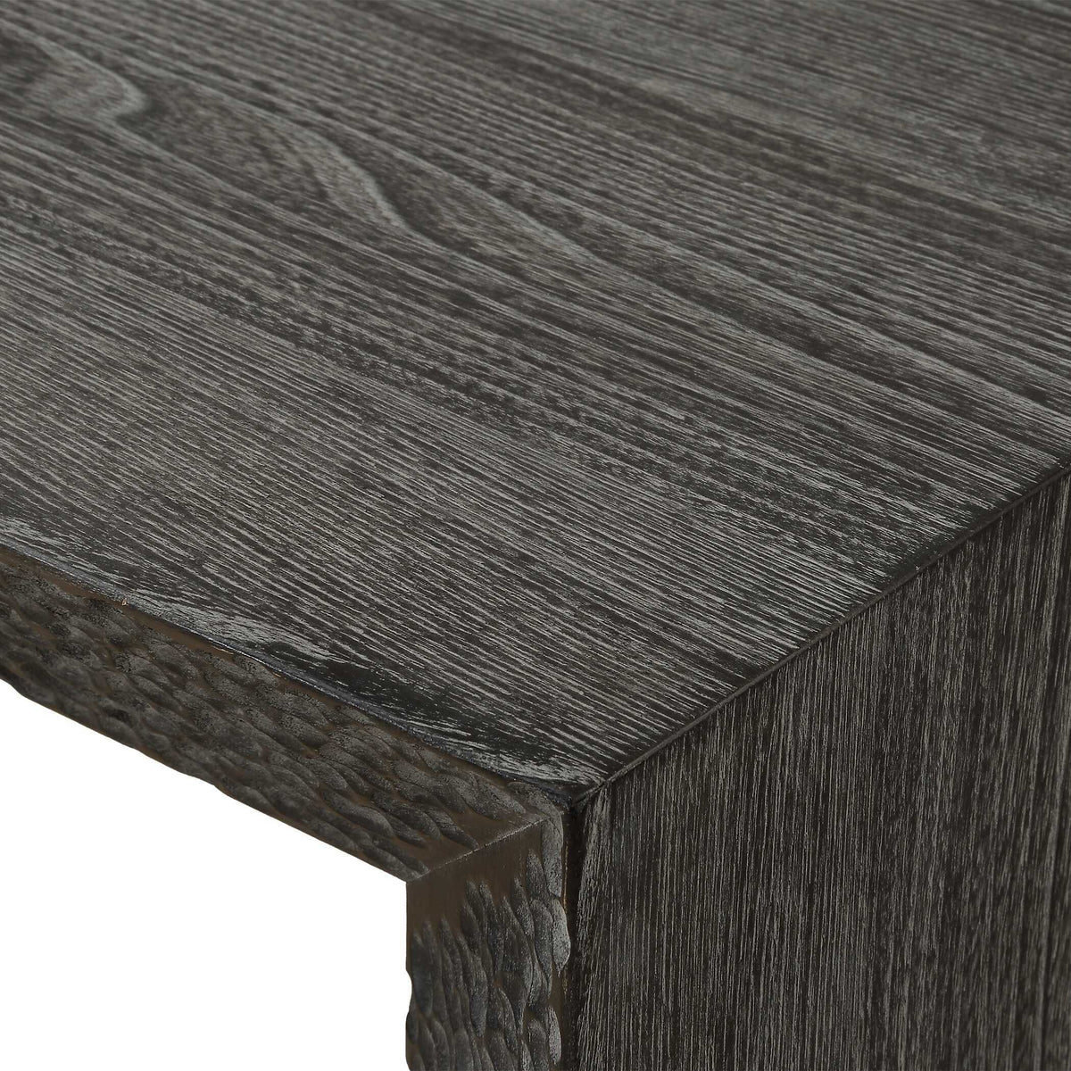 Thoreau Ebony Console Table - Black by Uttermost - View 6