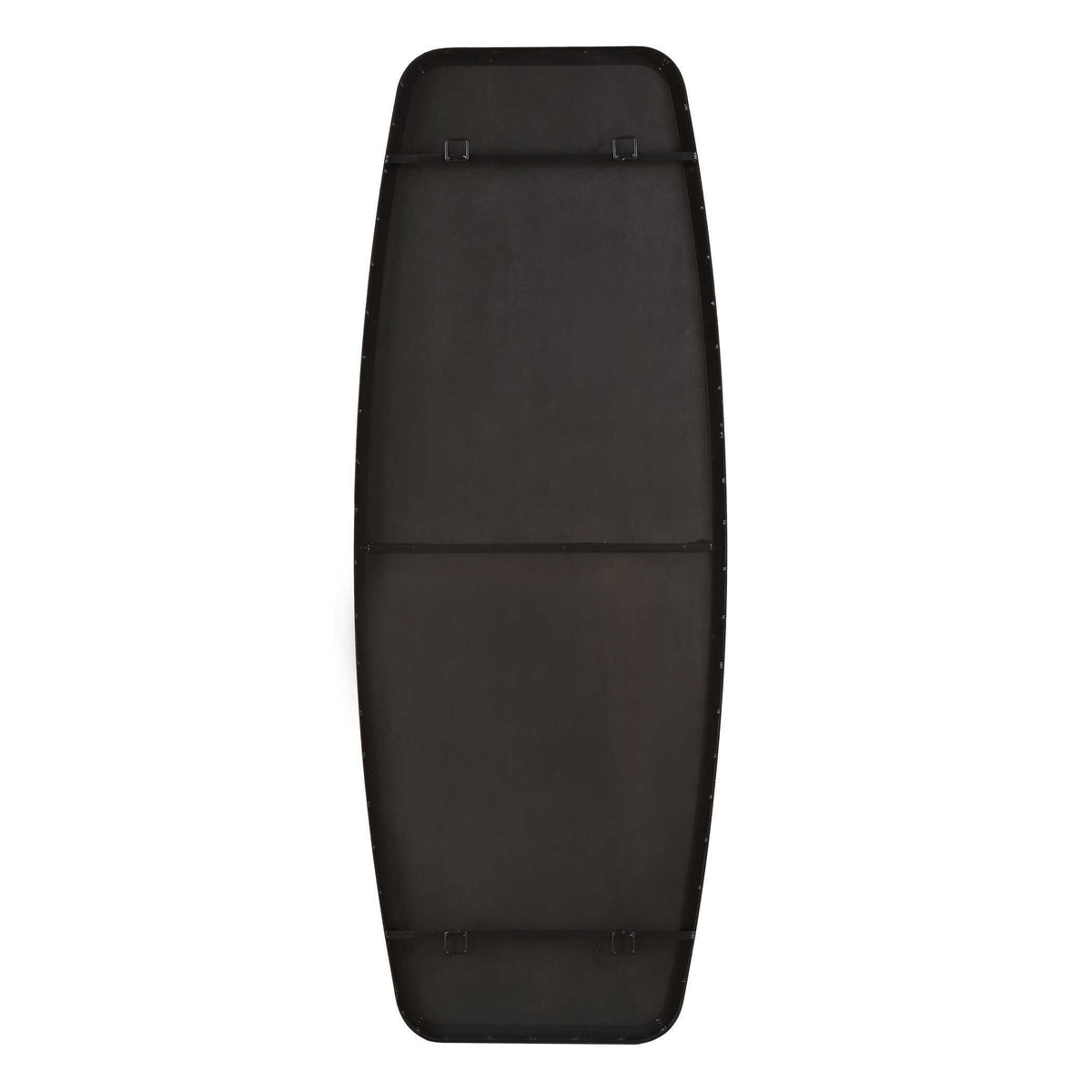 Caspian Curved Black Dressing Mirror by Uttermost - View 6