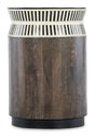 Commerce And Market Jacobs Ladder End Table - Dark Brown / Dark Gray by Hooker Furniture - View 1