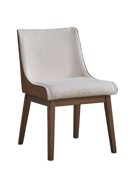 Ginny 5 pieces Walnut Finish w/ Side Chairs Dining Room Set - sold by Home Elegance USA