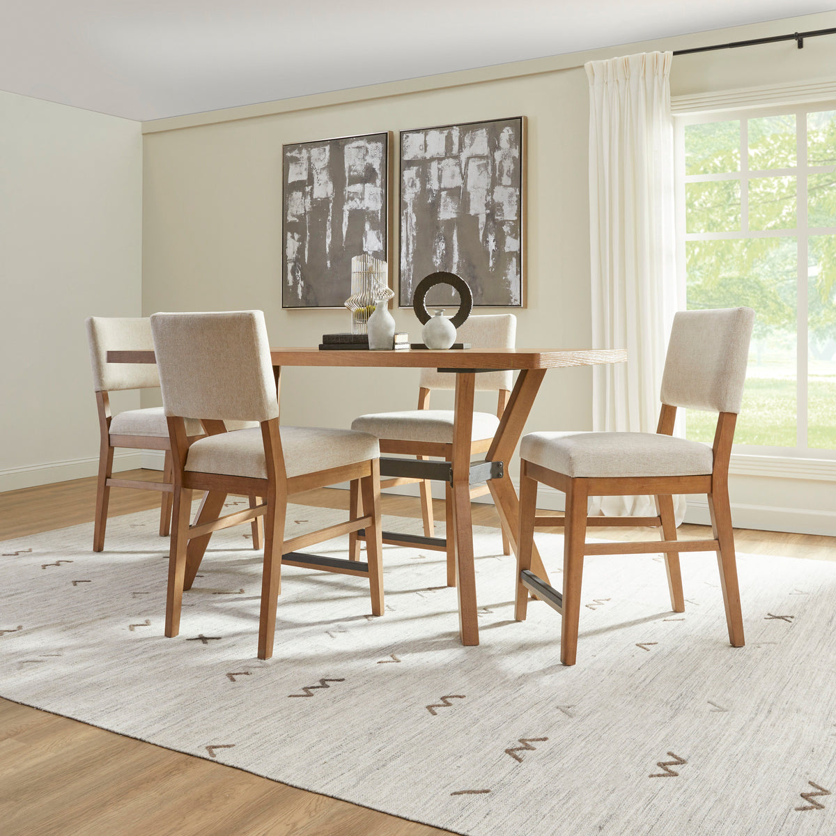 Millwork Friendship Table - Light Brown | Flexsteel