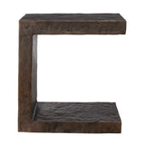 Obra Outdoor Side Table - Bronze by Uttermost - View 10