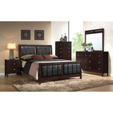 Pocatello Cappuccino 5-piece Eastern King Bedroom Set