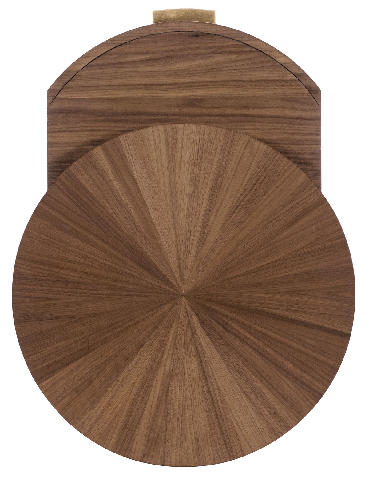 Eleana Round Nightstand Medium Wood - Dark Brown by Hooker Furniture - View 9