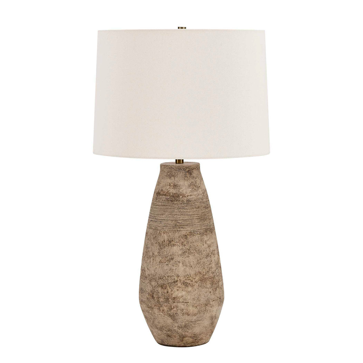 Dunford Aged Table Lamp Brown / Gray - Light Brown by Uttermost - View 4