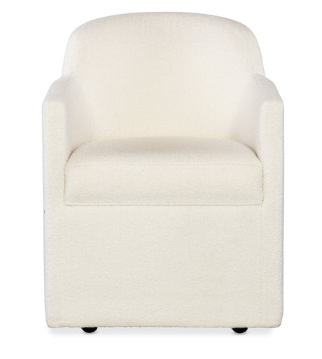 Commerce And Market Izabela Upholstered Arm Chair - White by Hooker Furniture - View 4