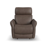 Artemis Power Rocking Recliner With Power Headrest, Lumbar, Heat & Massage - Cappuccino | Flexsteel