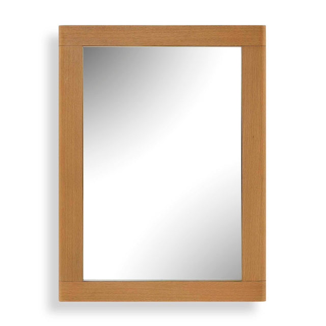 Bishop Gunstock Oak Mirror Woodtone - Light Brown by Uttermost - View 1