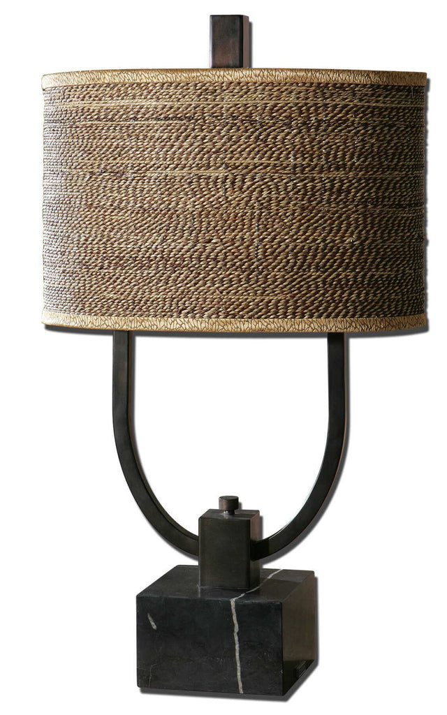 Stabina Metal Table Lamp - Dark Brown / Black by Uttermost - View 1