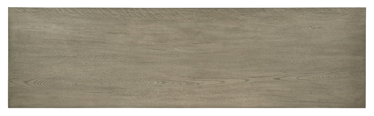 Linville Falls 84" Desk With Two Files - Gray by Hooker Furniture - View 2