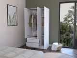 Armoire Haddam, Bedroom, White - sold by Home Elegance USA