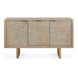 Maeva 3 Door Cabinet Light Wood - Light Brown by Uttermost - View 1