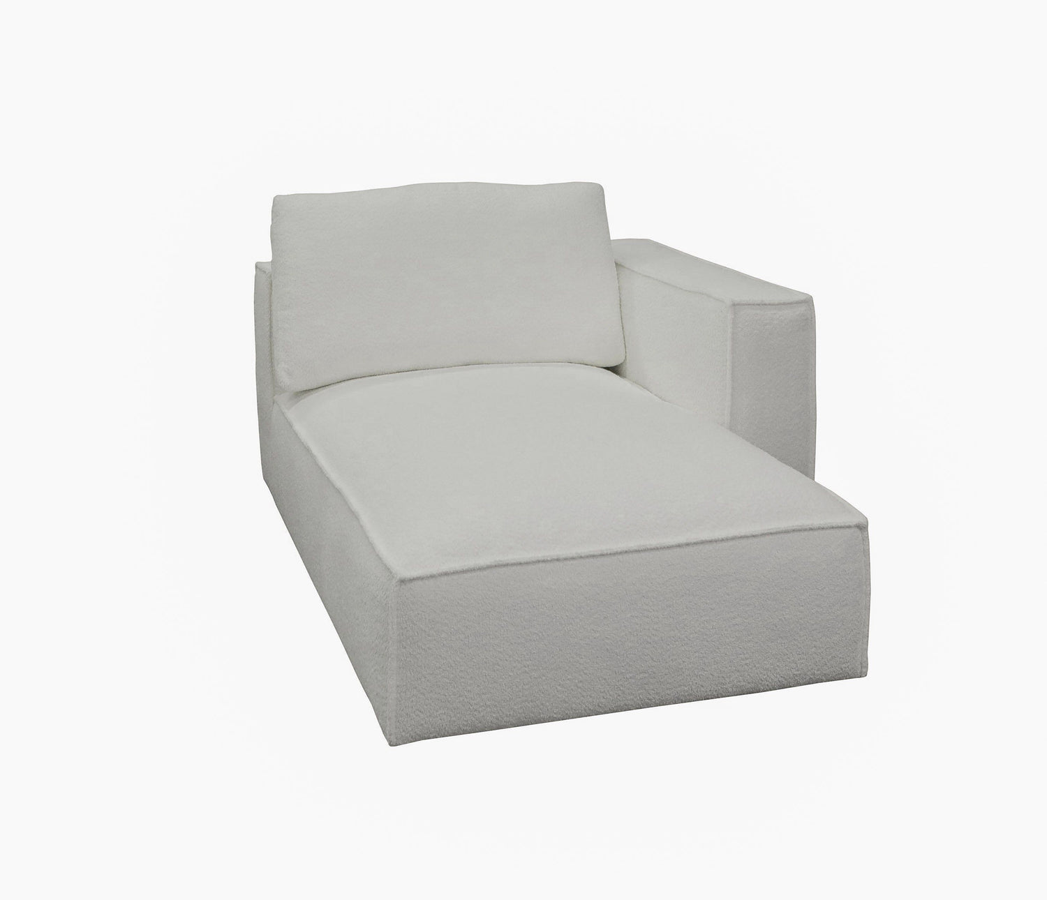 Divani Casa Lulu - Modern White Fabric Modular Sectional Sofa | VIG | Home Elegance USA