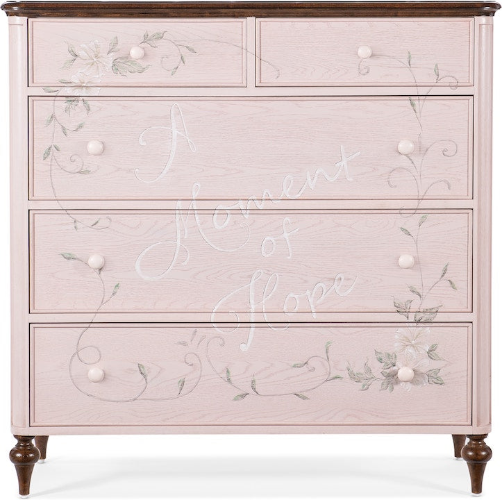Moment of Hope Chest Pink Floral – Hooker Furniture x Susan G. Komen - Home Elegance USA