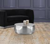 Jazzy 3 Piece Occasional Table Set In Silver - 282-3Set | Meridian - sold by Home Elegance USA