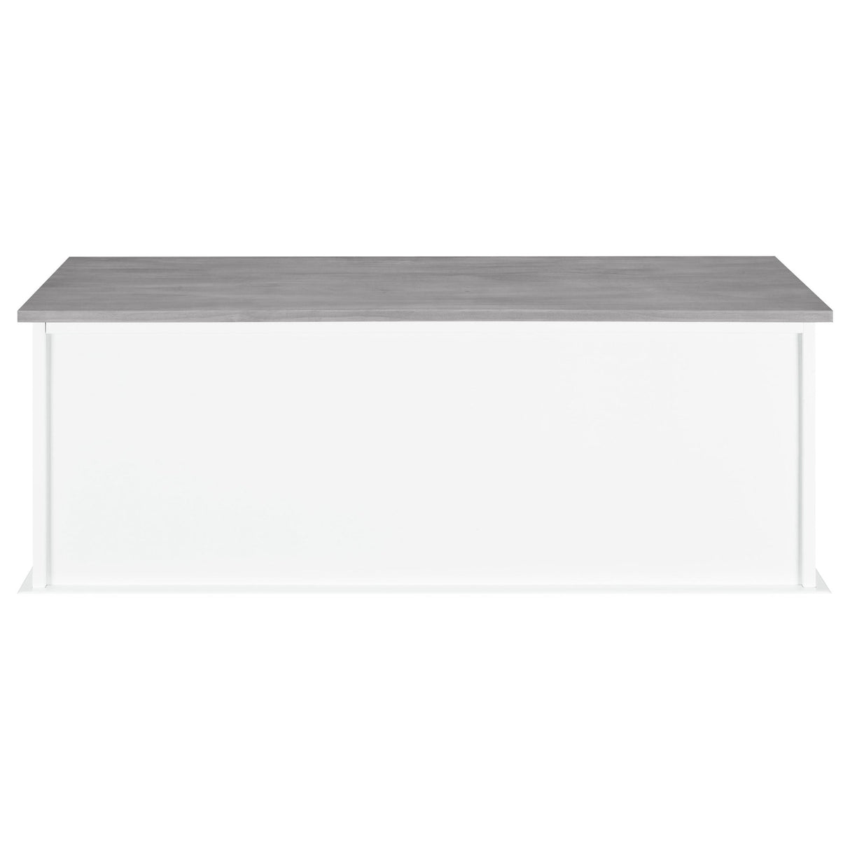 Alma 3 - drawer Storage Bench White and Weathered Grey | Coaster - 501196 - Home Elegance USA - 6