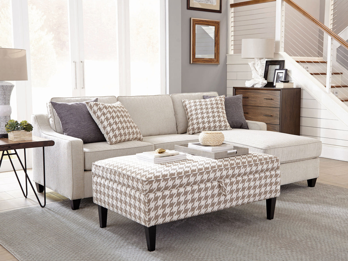 Sectional - Mcloughlin Upholstered Sectional Platinum