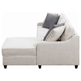 Sectional - Mcloughlin Upholstered Sectional Platinum